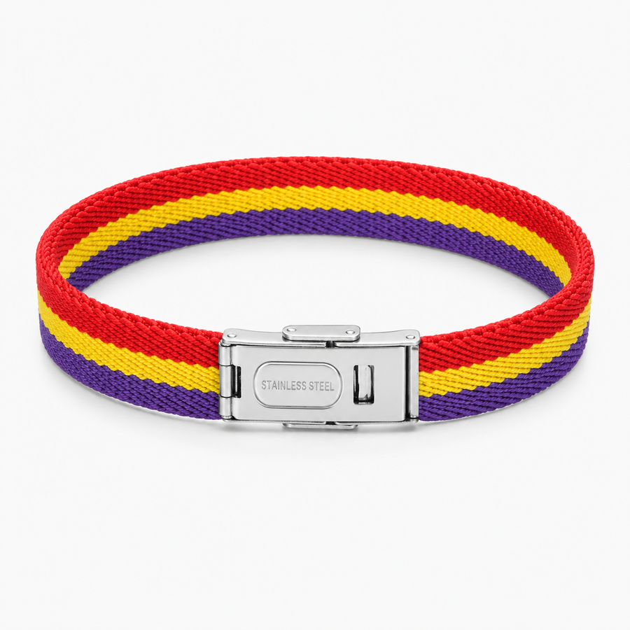PULSERA CIERRE METAL REPÚBLICA