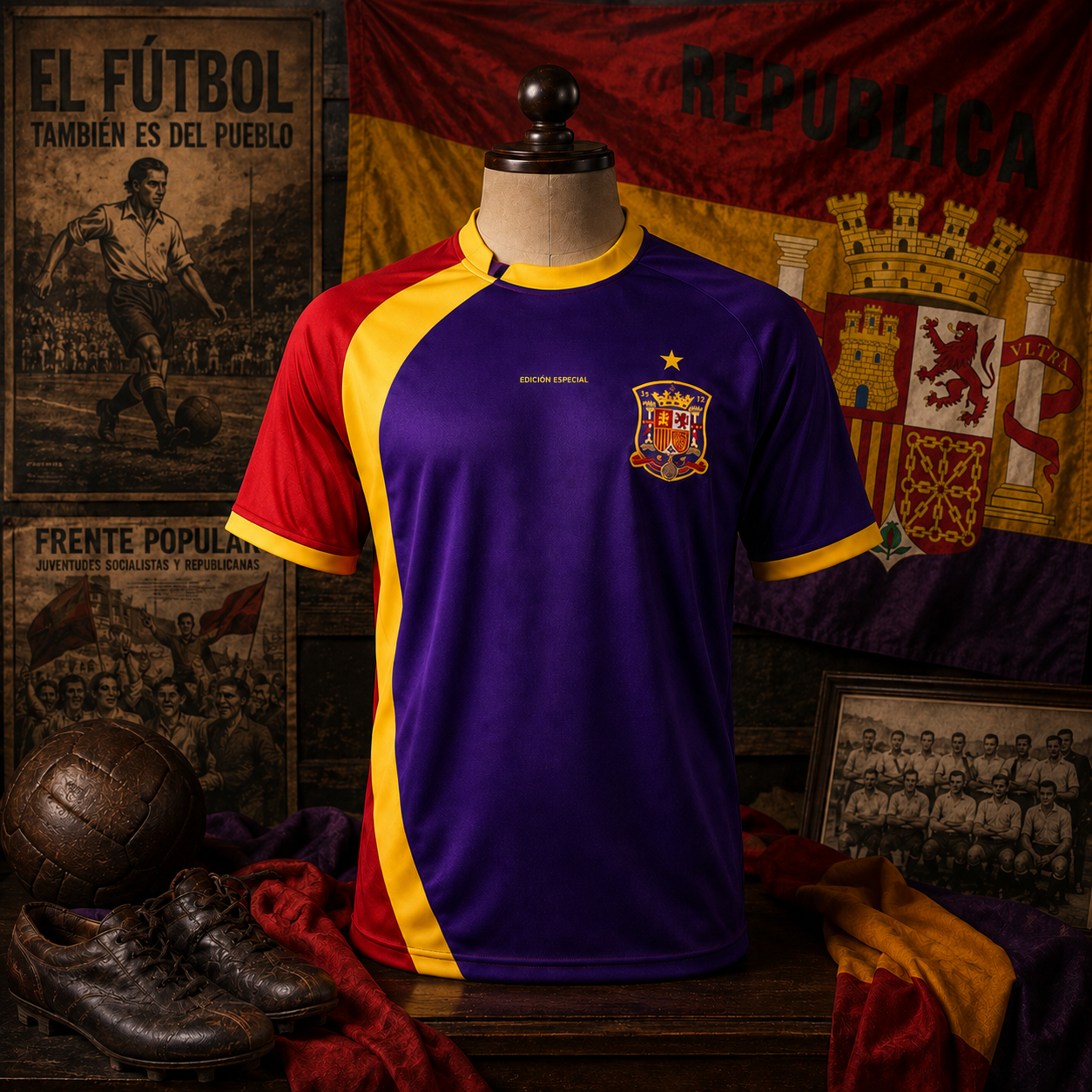 CAMISETA SELECCIÓN REPUBLICANA RETRO