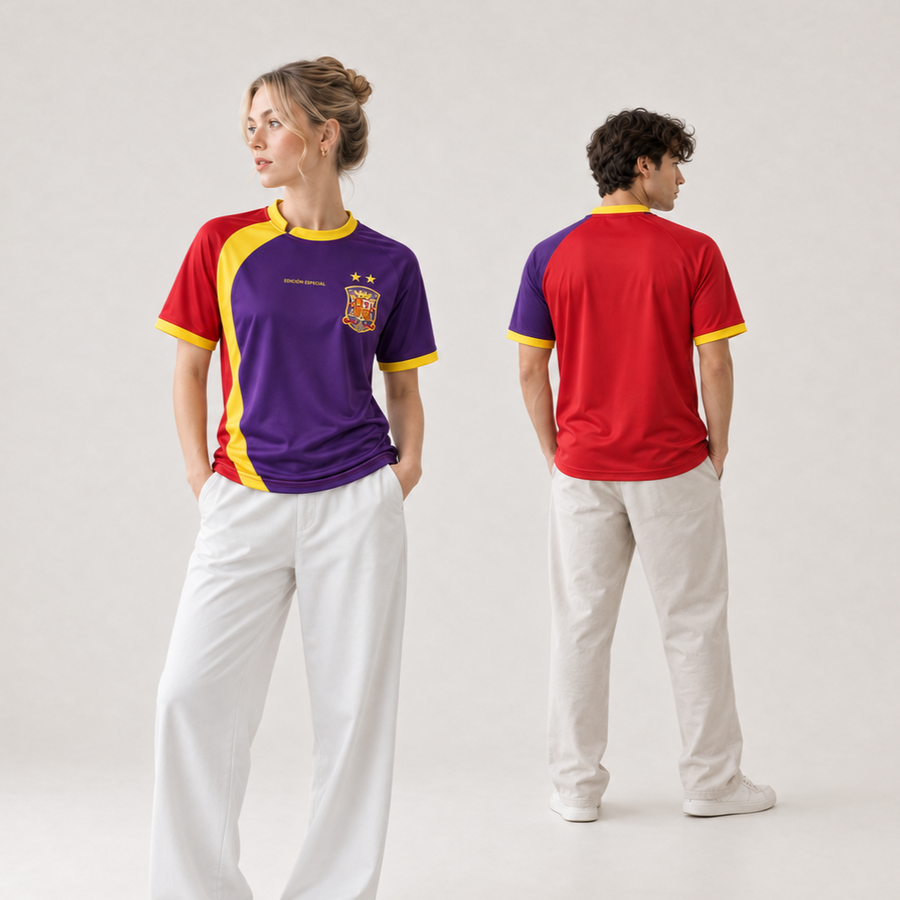 CAMISETA RETRO 2 ESTRELLAS