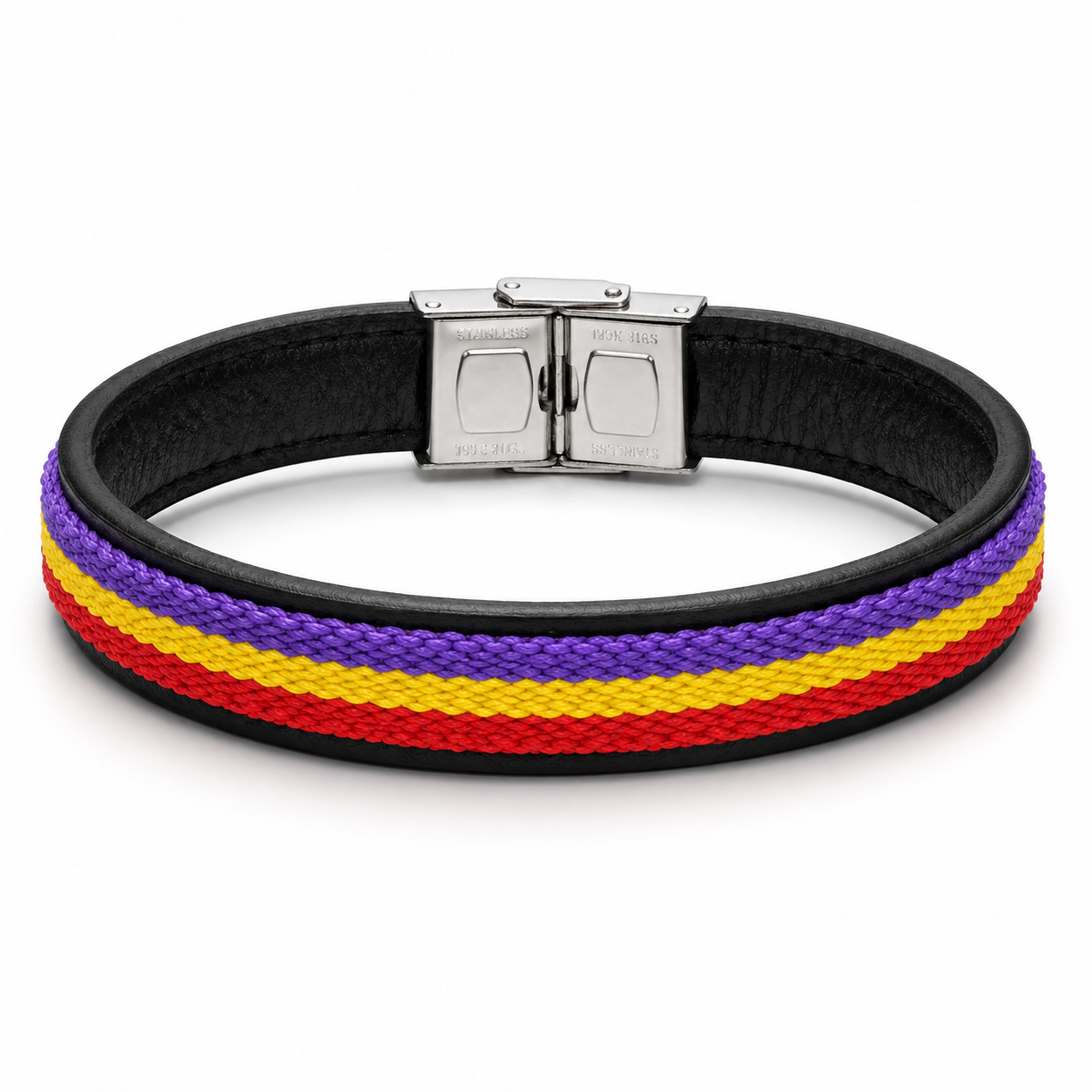 PULSERA CUERO REPÚBLICA