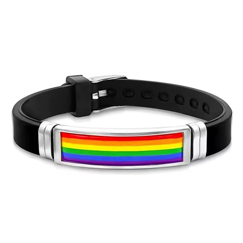 PULSERA LGBTQ+ METAL